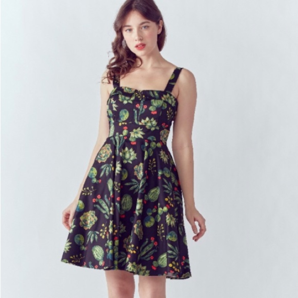 Eva Rose cactus dress
